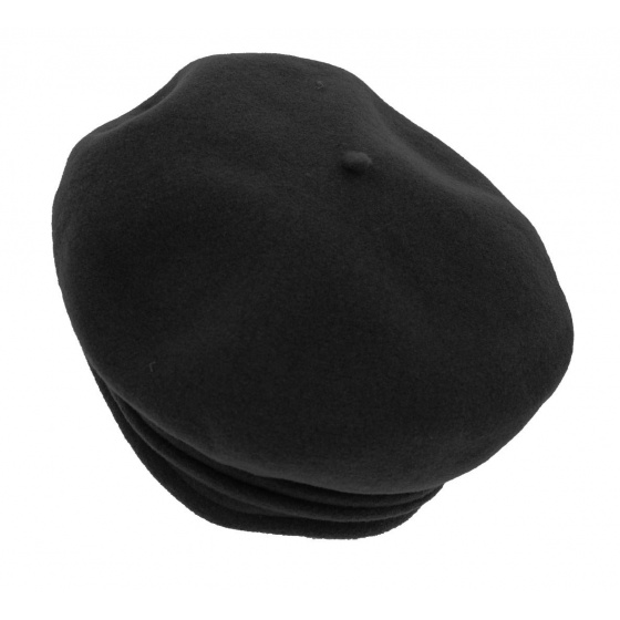 Chopin Heritage Beret by Laulhère - Black