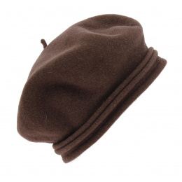 Beret Chopin Héritage par Laulhère - Chocolat