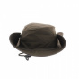 Hat with chinstrap - PUKKA special brown oiled bob