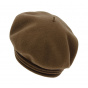 Chopin Heritage Beret by Laulhère - Camel