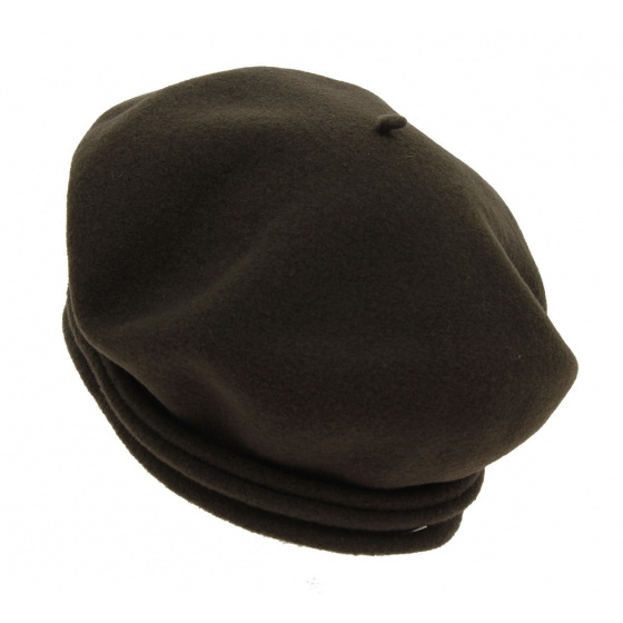 Chopin Heritage Beret by Laulhere - Brown