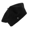 beret parisienne Laulhère - Noir - Boutique Traclet Reference : 6293 | Chapellerie Traclet