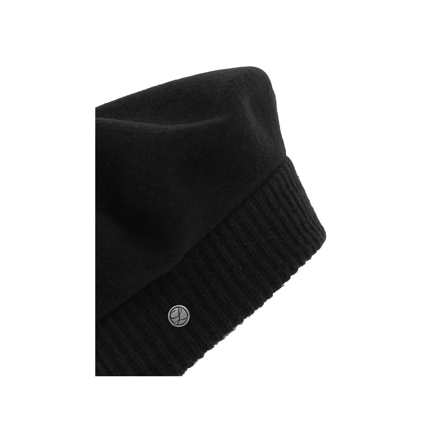 beret parisienne Laulhère - Noir - Boutique Traclet Reference : 6293 | Chapellerie Traclet