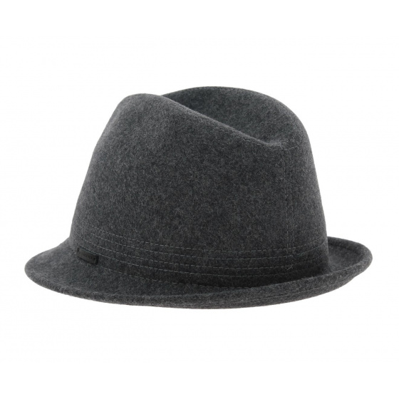 Felt trilby hat - Anthracite