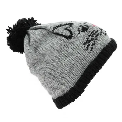 Bonnet The Whiskers Gris - Coal - Boutique Traclet Reference : 6300 | Chapellerie Traclet