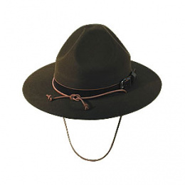 Chapeau Scout Feutre poil - Guerra 1855