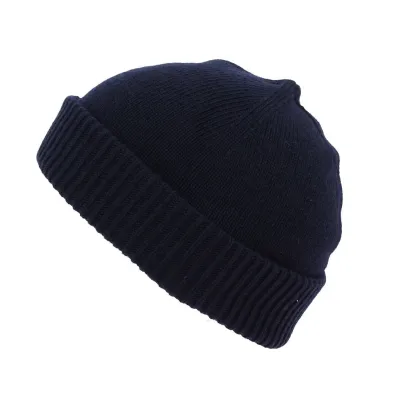 Cousteau Wool Beanie - Navy - Traclet Shop Reference: 6326 | Traclet Hat Shop