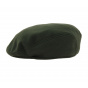 Olive Sestrieres flat cap - Windstopper