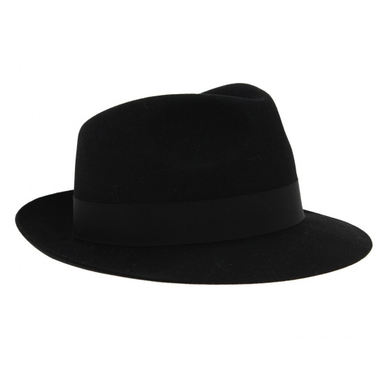Bogart fur felt fedora hat - Guerra 1855 Bogart fur felt fedora hat - Guerra 1855