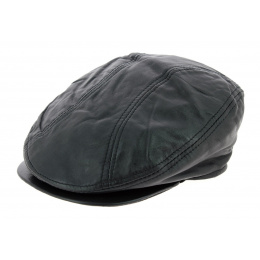 Leather Flat Driver Cap