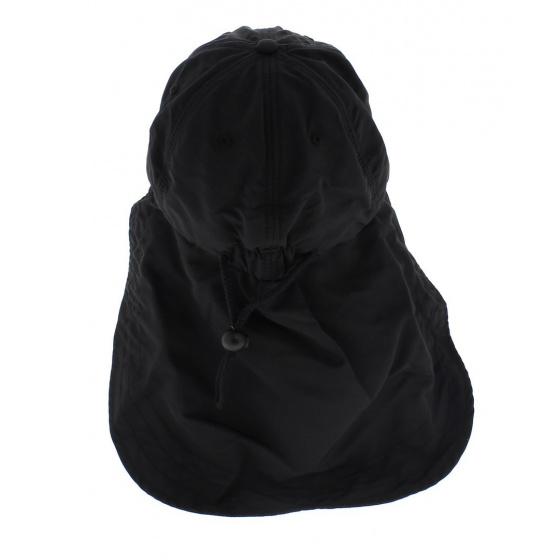 Casquette Saharienne Rosholt Noire UPF 50+