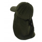 Saharan Cap Rosholt Army Green UPF 50+