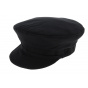 Black Cotton Engineer Cap - TRACLET