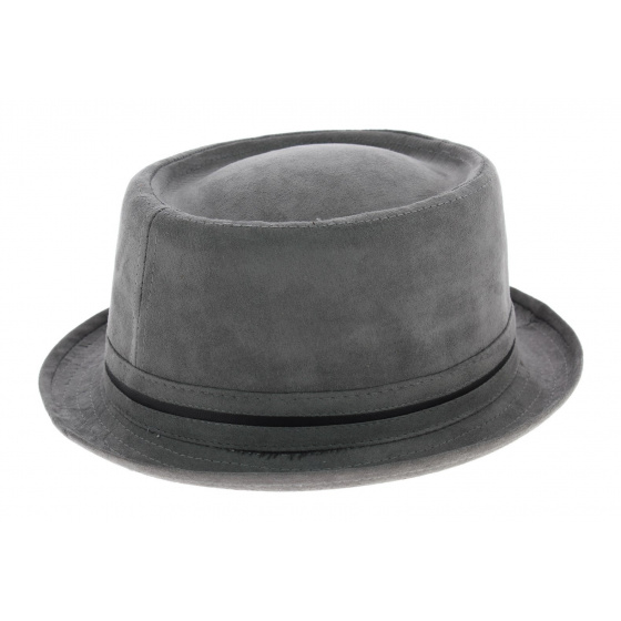 Chapeau Porkpie Gris - Aussie Apparel