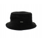 Leather bucket hat