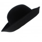 Multi-Shape Wool Felt Cloche Hat Black - Scala