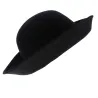 Chapeau Cloche Multi-Formes Feutre laine Noir - Scala Reference : 6391 | Chapellerie Traclet