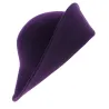 Chapeau Cloche Multi-Formes Feutre laine Prune - Scala Reference : 6394 | Chapellerie Traclet