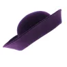 Chapeau Cloche Multi-Formes Feutre laine Prune - Scala Reference : 6394 | Chapellerie Traclet