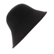 Chapeau Cloche Multi-Formes Feutre laine Marron - Scala Reference : 6397 | Chapellerie Traclet