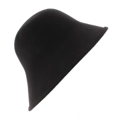 Chapeau Cloche Multi-Formes Feutre laine Marron - Scala Reference : 6397 | Chapellerie Traclet