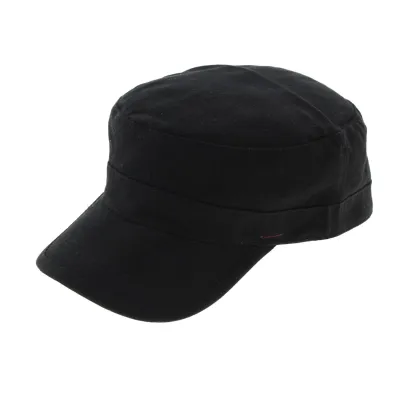 Casquette Army cubaine noir coton - Traclet Reference : 1450 | Chapellerie Traclet