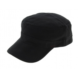 Black Cotton Cuban Army Tank Cap - Traclet