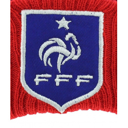 Bonnet officiel de la FFF - Rayures Tricolores