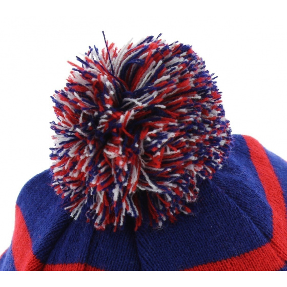 Official FFF beanie with pom-pom & Tricolor Stripes