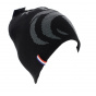 Official FFF short beanie in black with gray acrylic rooster