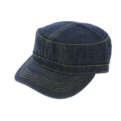 Casquette Army Dirty Denim Jean Délavé - Atlantis Reference : 876 | Chapellerie Traclet