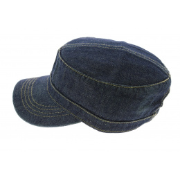 Army Dirty Denim Jean Délavé cap - Atlantis