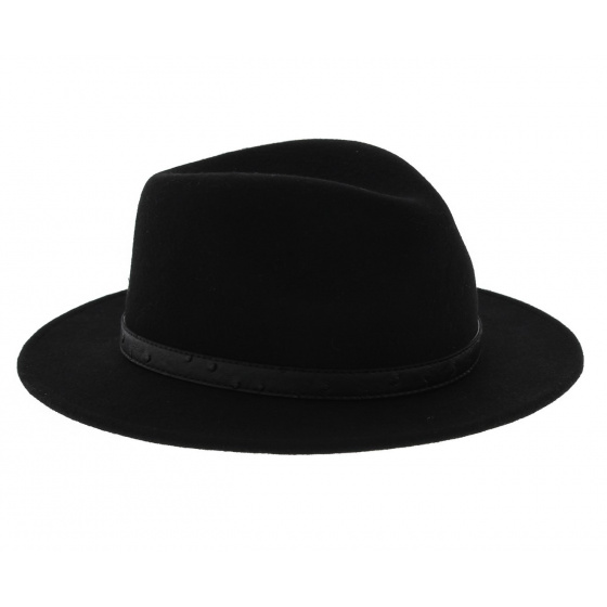 Chapeau Traveller Stetson - Pitman noir Chapeau Traveller Stetson - Pitman noir
