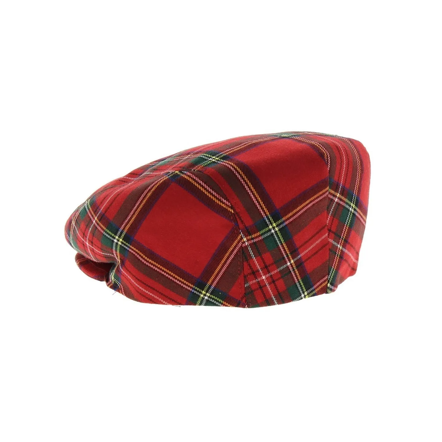 Flat Cap - Red Tartan Reference: 5460 | Chapellerie Traclet