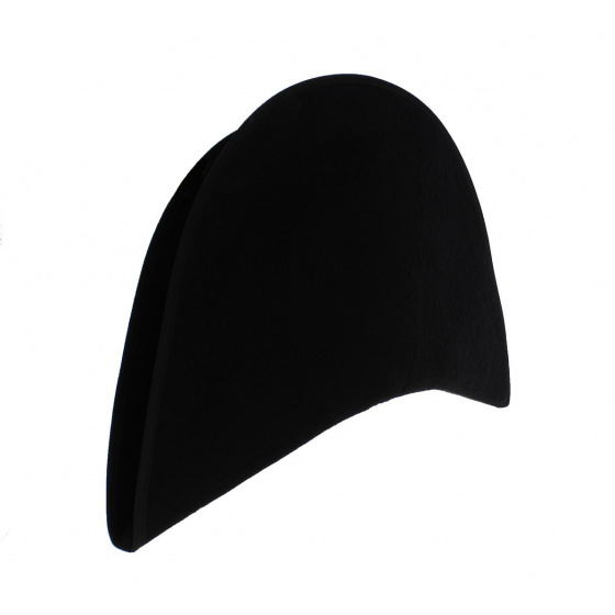 Wool Felt Collapsible Bicorn Made In France - Traclet Wool Felt Collapsible Bicorn Made In France - Traclet