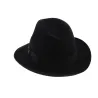 Chapeau Feutre Poil de Castor Noir Beaver - Borsalino Reference : 6425 | Chapellerie Traclet