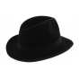 Beaver Black Felt Hat - Borsalino