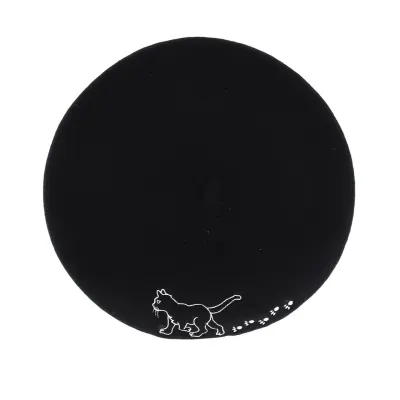 Beret Broderie- Chat et ses pattes