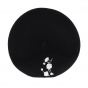 Embroidered beret - Fancy poodle