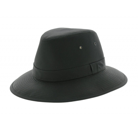 Mawsynram cotton safari hat - Petrol