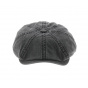 Hatteras Cap Organic Cotton Black Stetson