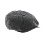 Hatteras Cap Organic Cotton Black Stetson