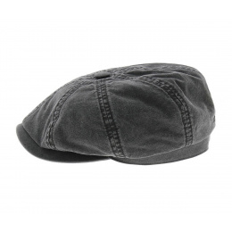Hatteras Organic Cotton Cap Black Stetson