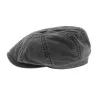 Casquette Hatteras coton biologique noir - Stetson Reference : 2114 | Chapellerie Traclet