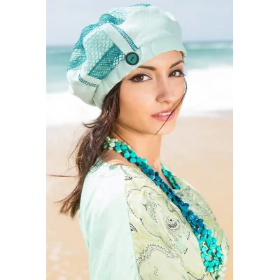MTM Beret - Tricota Celadon - Chapellerie Traclet Reference: 6456 | Chapellerie Traclet