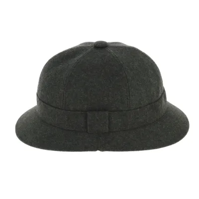 Green English Bucket Hat Aignan - Crambes Reference: 6481 | Chapellerie Traclet