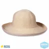 Beige Polyester Breton Hat - Rigon Headwear Reference: 6539 | Chapellerie Traclet