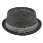 Robston Toyo Anthracite Porkpie Hat - Stetson