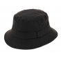 Brown Waxed Cotton Grolise Bucket Hat
