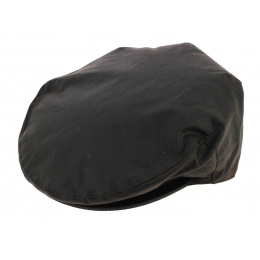 Casquette Plate Asscot Coton Huilé Marron - Jonathan Richard